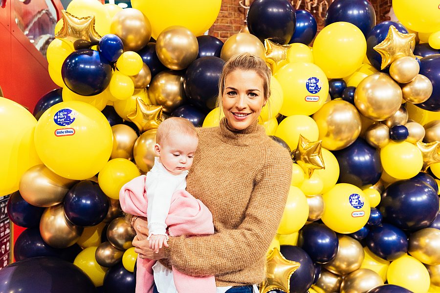 Gemma Atkinson with baby at event